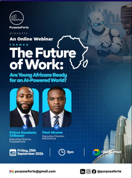 The Future of Work — event flyer
